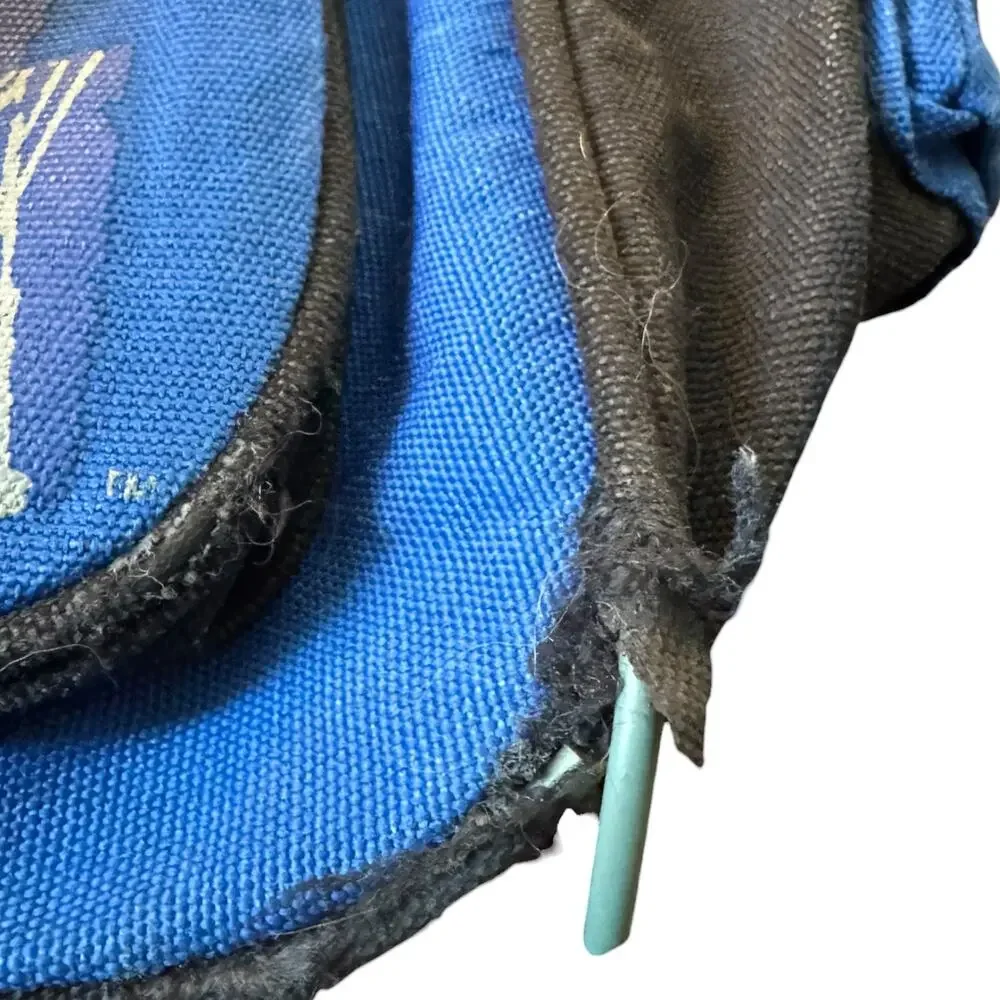 Vintage 2000 Pokémon Backpack Blastoise Nintendo Kids Bag Blue